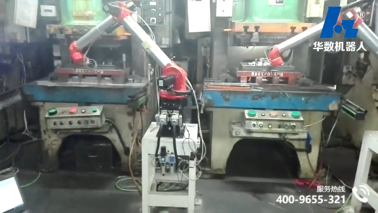 BR6双旋机器人冲压视频(内外旋混用)