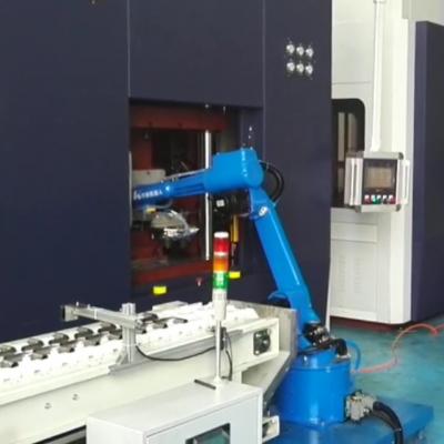 JR612机器人应用机床行业：液压机上下料项目案例