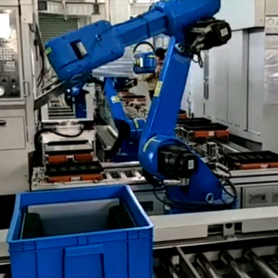 智能工厂笔电行业：3C智能生产线（JR612工业机器人）